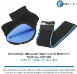 Merkloos SKAI Fit® - Voetbandage – Enkelbandage Maat: 35 - 38 Enkelbrace – Compressiekousen Verstelbare Enkelbandage Klittenbandsluiting Voor Verlichting Van Pijn Linker Rechter Voet Bandage Enkel Brace Links Rechts Enkelbrace Gekneusd Verzwikt Voetbal Sport -Merkloos Winkel 1200x1151 29