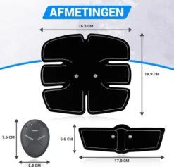 Zeitveldsales® - Buikspiertrainer - Afvallen - INCLUSIEF GRATIS BATTERIJEN - 2022 - Fitness - Ab Trainer - Ems - Sixpack -Merkloos Winkel 1200x1151 6