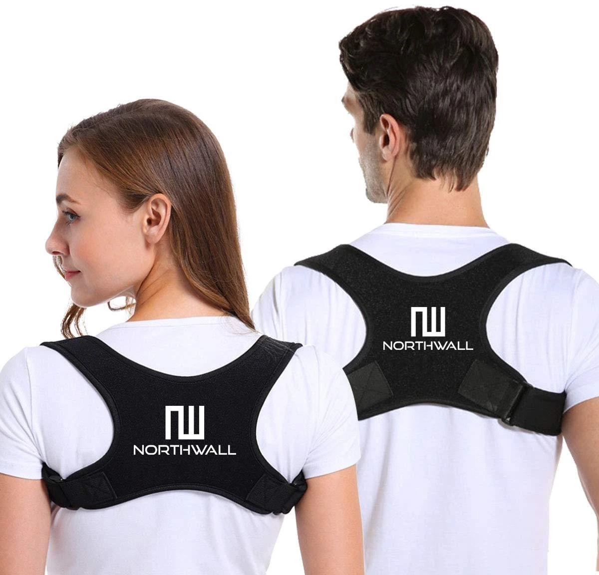 NORTHWALL® - Rugbrace Postuur Corrector - Rug Corrector - Houding Correctie - Rug Brace Tegen Rugklachten – Verstelbare Rugband 3 NORTHWALL® - Rugbrace Postuur Corrector - Rug Corrector - Houding Correctie - Rug Brace Tegen Rugklachten – Verstelbare Rugband