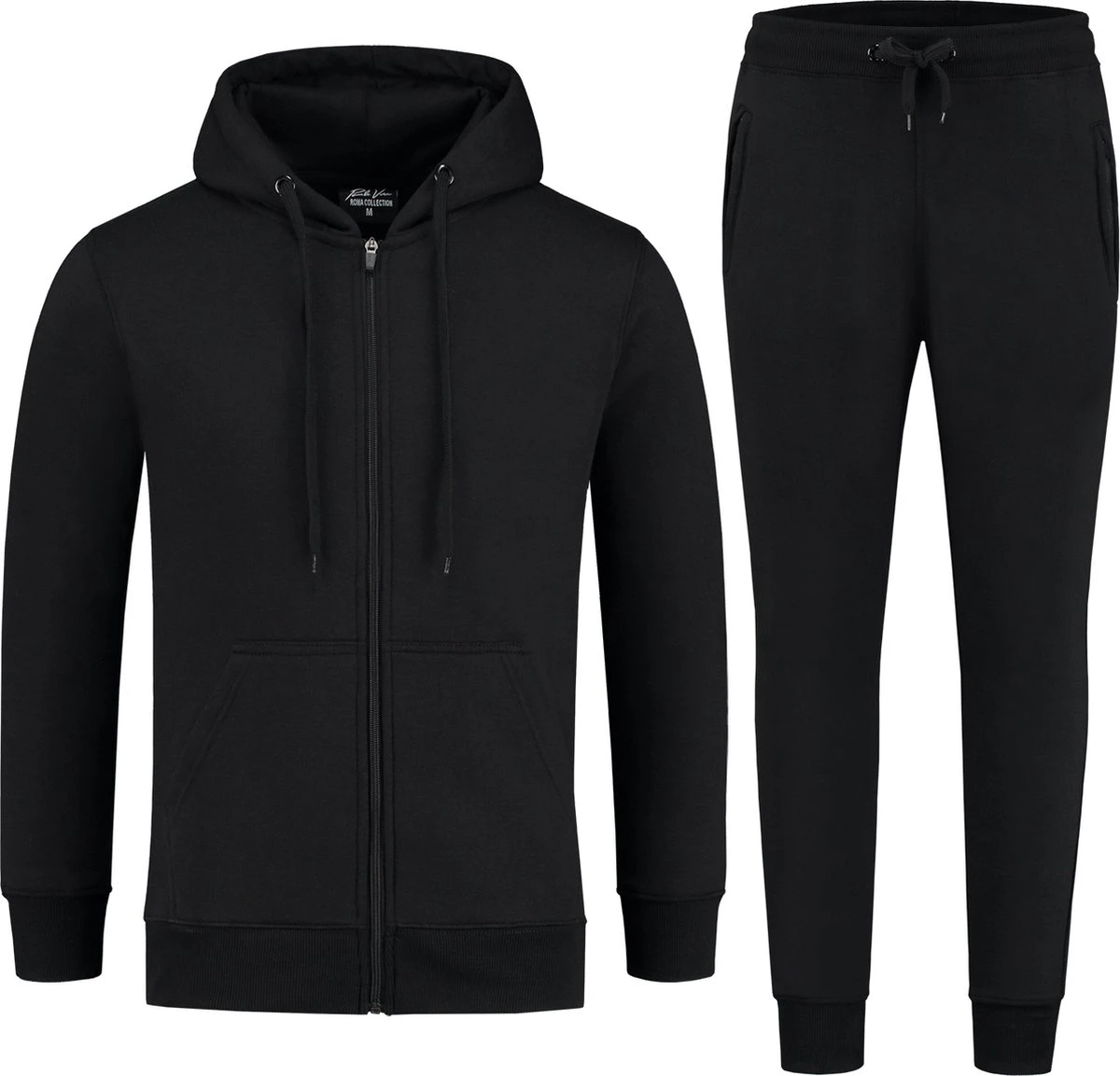 Paulo Vici Tracksuit - Trainingspak Heren - Joggingpak - Zwart 3 Paulo Vici Tracksuit - Trainingspak Heren - Joggingpak - Zwart