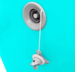 VidaXL Gymnastiekrol Met Pomp Opblaasbaar 100x60 Cm PVC Groen -Merkloos Winkel 1200x1153 6