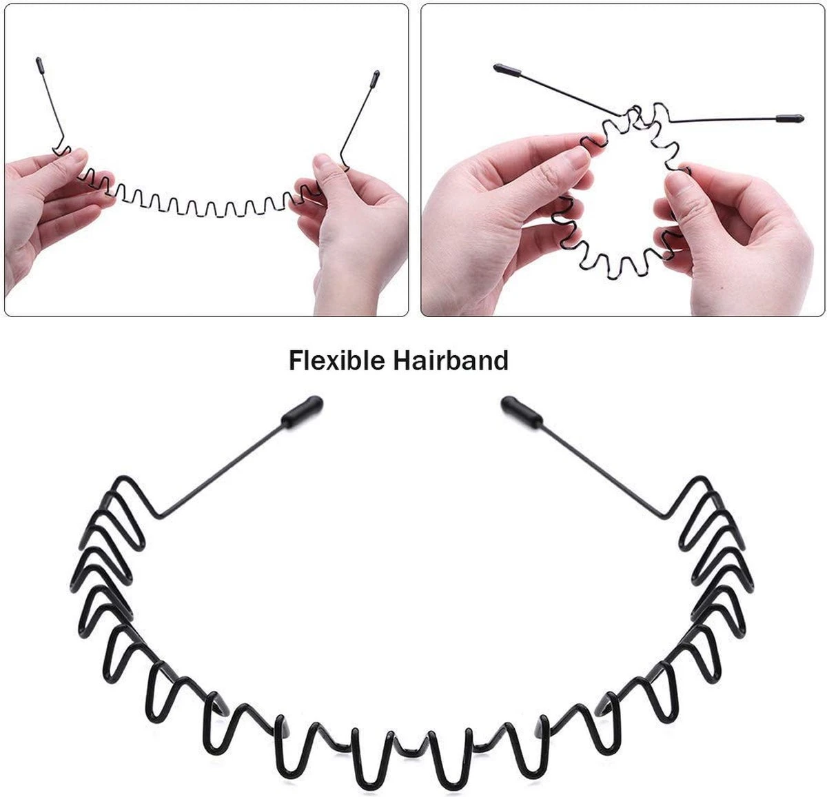LIXIN Set 6 Stuks Haarbanden Metaal - Diadeem - Unisex Vrouwen En Mannen - Lichtgewicht - Hardlopen - Sport - Atletisch - Gym - Dans - Yoga - Haaraccessoires 9 LIXIN Set 6 Stuks Haarbanden Metaal - Diadeem - Unisex Vrouwen En Mannen - Lichtgewicht - Hardlopen - Sport - Atletisch - Gym - Dans - Yoga - Haaraccessoires - Afbeelding 7