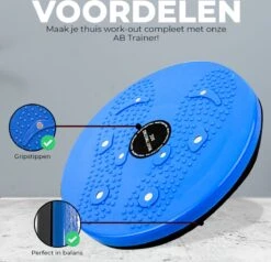 Merkloos Buiktrainer - Buikspiertrainer - Work Out- Buikspier Train Bord - Ab Roller - Buikspierwiel - Buikspieren - Ab Trainer - Afvallen - Trainings - Ab Wheel - Fitness - Cadeau Voor Man - Vrouw - Mannen - Vrouwen -Merkloos Winkel 1200x1156 24