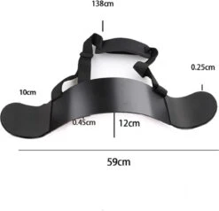 Merkloos Arm Blaster - Bicep Curl - Biceps Curl - Biceps & Triceps Isolator - Fitness Accessoires - Home Workout - Thuis Gym - Zwart -Merkloos Winkel 1200x1158 17