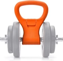 MJ Sports Premium Dumbbell To Kettlebell Grip - Dumbbell Naar Kettlebell Verstelbaar - Dumbbells - Kettlebells - Gewichten - Fitness - One Size - Oranje -Merkloos Winkel 1200x1159 14