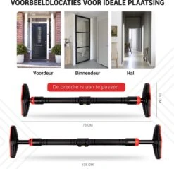 Positive Things - Pull Up Bar Wandmontage - Optrekstang - Max 200 Kg -Merkloos Winkel 1200x1160 27