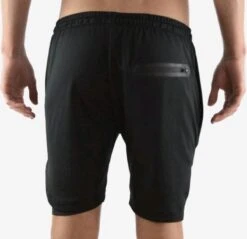 Merkloos 2 In 1 Short Sportbroek Met Mobiel Zak Heren - Zwart - Maat XL (Valt Klein) -Merkloos Winkel 1200x1161