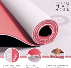 AGreenie Yoga Mat Anti-slip Vervuilingsvrij 6mm / 183x68cm Yoga Mat Breder Gemaakt Van Hoge Kwaliteit TPE / Anti-allergene Yoga Matten Incl. Yoga Mat Tas & E-book / Yoga Set -Merkloos Winkel 1200x1162 13