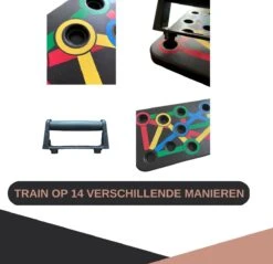 ALTICX® Push Up Bord Opvouwbaar - Push Up Board 14 Standen - Push Up -Merkloos Winkel 1200x1162 21
