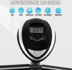 Ligfiets - FitBoostR Recumbent Bike - Hometrainer - 8 Trainingsniveaus - Met Hartslagsensor - Fitness Fiets 16 Ligfiets - FitBoostR Recumbent Bike - Hometrainer - 8 Trainingsniveaus - Met Hartslagsensor - Fitness Fiets -Merkloos Winkel 1200x1163 15