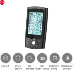 Spierstimulator EMS – Tens Apparaat – Spierstimulator – Massage Apparaat– Nekmassage Apparaat – Nekmassage – Voetmassage Apparaat – Voetmassage – Zwart 12 Spierstimulator EMS – Tens Apparaat – Spierstimulator – Massage Apparaat– Nekmassage Apparaat – Nekmassage – Voetmassage Apparaat – Voetmassage – Zwart -Merkloos Winkel 1200x1163 17