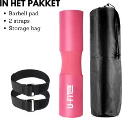 U Fit One Barbell Pad - Nekbeschermer - Barpad - Squat Sponge Bar Pad - Fitness - Halter - Schouderpad - Halterstang Squats - Lunges - Hip Thrust - Ufitone -Merkloos Winkel 1200x1163 22