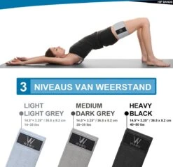 WEBU 9 Delige Fitness / Sportschool Set - Barbell Squat Pad - Nekbeschermer – Premium Weerstandsbanden – Resistance Band Set - Ankle Strap -Merkloos Winkel 1200x1163 29