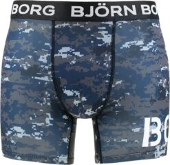 Björn Borg Performance 5P Boxers Camo Blauw & Zwart - XL -Merkloos Winkel 1200x1164