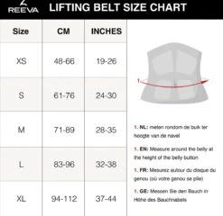 Reeva Zwart Lederen Carbon Powerlift Riem - Lever Belt - Maat M - Lever Belt Geschikt Voor Crossfit, Powerlifting, Fitness En Bodybuilding - Lifting Belt Voor Heren En Dames -Merkloos Winkel 1200x1164 31