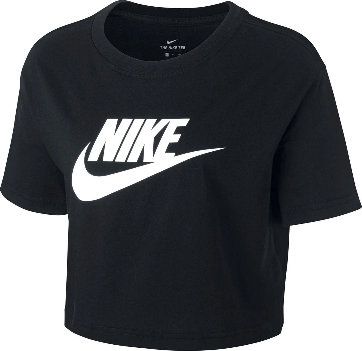 Nike Sportswear Essential Crop Icon Futura Dames T-Shirt - Maat M 3 Nike Sportswear Essential Crop Icon Futura Dames T-Shirt - Maat M