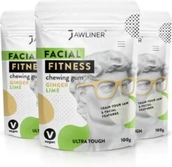 Jawliner Fitness Kauwgom Ginger Lime - Kaak Trainer Voor Kaakspier Oefeningen - Strakke Kaaklijn -Merkloos Winkel 1200x1165 10