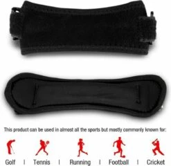 Knie Patella Band - Verstelbaar - Compressie Bandage - Brace - Strap - Kniesteun - Elastisch - Unisex - One Size -Merkloos Winkel 1200x1165 31