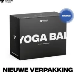 Rockerz Fitness® - Yoga Bal Inclusief Pomp - Pilates Bal - Fitness Bal - Zwangerschapsbal - Goede Houding Bij Het Thuiswerken - 55 Cm - Kleur: Blauw -Merkloos Winkel 1200x1166 18