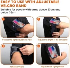 Swissten Hardloop Telefoonhouder - Waterdichte Hardloopband - Geschikt Voor O.a. IPhone 7/7 Plus/8/8 Plus/X/XS/SE/11 Pro/12 Mini/13 Mini En Diverse Samsung Smartphones - T/m 6 Inch - Groen -Merkloos Winkel 1200x1166 30