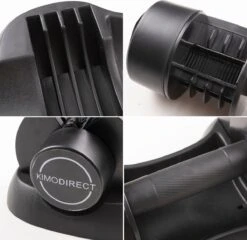 KIMO DIRECT Verstelbare Dumbbell 12,5KG - Dumbells - Gewichten - 2,5/5/7,5/10/12,5KG - Smart Dumbell - Zwart -Merkloos Winkel 1200x1167 22