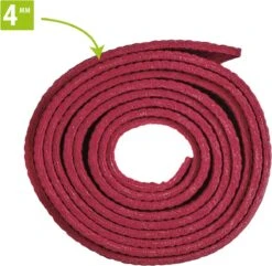VirtuFit Premium Yoga Mat - Sportmat - Fitness Mat - Anti-slip - Dik (4 Mm) - Plum -Merkloos Winkel 1200x1169 17