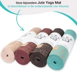 Yoga Mat Sportmat Fitnessmat Antislip Duurzaam Met Yoga Lessen - Turquoise -Merkloos Winkel 1200x1170 15