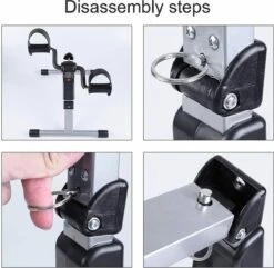 Himaly - Stoelfiets - Bureaufiets - Stoel Fiets - Bewegingstrainer - Hometrainer Met Weerstand - (Opvouwbare Mini Hometrainer -LED Display -Vijf Functies) -Merkloos Winkel 1200x1170 24