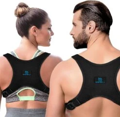 Bosvelli A400 Postuur Corrector Met Okselpads - One Size - Houding Correctie - Rug Brace