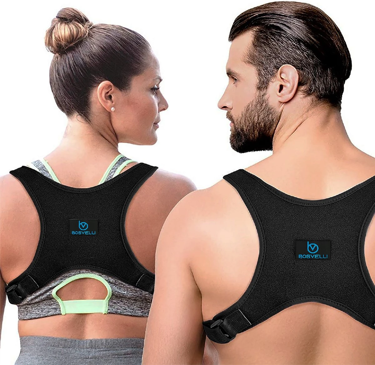 Bosvelli A400 Postuur Corrector Met Okselpads - One Size - Houding Correctie - Rug Brace 3 Bosvelli A400 Postuur Corrector Met Okselpads - One Size - Houding Correctie - Rug Brace