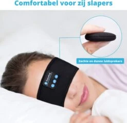 TDR - Draadloze Bluetooth Slaap- En Sportkoptelefoon - 2-in-1 Slaapmasker En Hardloophoofdband Met Ingebouwde Luidsprekers - Grijs -Merkloos Winkel 1200x1171