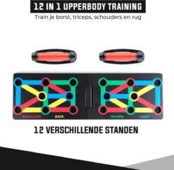 Fitsly - Push Up Bord Met Resistance Band Set - Workout Board Incl. E-Book - Fitness Elastiek En Oefeningen - Bars En Grips - Home Gym 17 Fitsly - Push Up Bord Met Resistance Band Set - Workout Board Incl. E-Book - Fitness Elastiek En Oefeningen - Bars En Grips - Home Gym -Merkloos Winkel 1200x1172 18