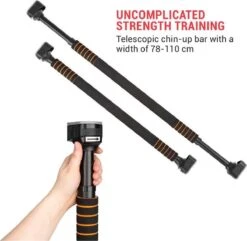 BoarderKING Telescoop-optrekstang Met Valbeveiliging - 78-110cm - Belasting: 100 Kg Max 9 BoarderKING Telescoop-optrekstang Met Valbeveiliging - 78-110cm - Belasting: 100 Kg Max -Merkloos Winkel 1200x1173 50