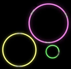 Merkloos Glow Stick Neon Armbanden Multicolor - 100 Stuks - 20cm -Merkloos Winkel 1200x1173 51