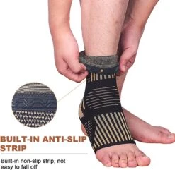 U Fit One 2 Stuks Enkelbrace - Enkel Bandage - Voet Brace - Enkel Brace - Enkelsteun - Enkelondersteuning - Maat S -Merkloos Winkel 1200x1173 58