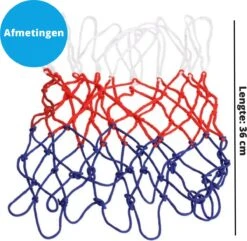 WM Sports Professioneel Basketbalnet - Basketballen - Basketnet - Basketball - Basket Net - Net Voor Basketbalring - Netjes - Basketbalringnet - Basketbal Veldmateriaal - Basketbalnetten - Lengte 36 Cm - Nylon - Rood, Wit En Blauw 9 WM Sports Professioneel Basketbalnet - Basketballen - Basketnet - Basketball - Basket Net - Net Voor Basketbalring - Netjes - Basketbalringnet - Basketbal Veldmateriaal - Basketbalnetten - Lengte 36 Cm - Nylon - Rood, Wit En Blauw -Merkloos Winkel 1200x1173 60