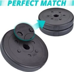 ScSPORTS® Gewichten Set 30 Kg - Kunststof - 4 X 5 Kg En 4 X 2,5 Kg Halterschijf - 30 Mm 12 ScSPORTS® Gewichten Set 30 Kg - Kunststof - 4 X 5 Kg En 4 X 2,5 Kg Halterschijf - 30 Mm -Merkloos Winkel 1200x1174 16
