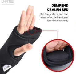 U Fit One® 1 Stuk Beide Polsbrace - Beide Carpaal Tunnel Syndroom - Wrist Wraps - Polsbandage - Wrist Support - RSI - Pols Ondersteuning & Versteviging - Polssteun - Polsbeschermer - Fitness - Golf - Ufitone -Merkloos Winkel 1200x1175 40