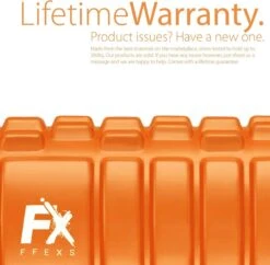 FFEXS Foam Roller - Therapie & Massage Voor Rug Benen Kuiten Billen Dijen - Perfecte Zelfmassage Voor Sport Fitness Hardlopen - 34cm X 14cm Oranje -Merkloos Winkel 1200x1176 10