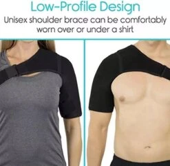LOUZIR Lichtgewicht Schouderbrace - One Size - Unisex -Merkloos Winkel 1200x1176 34