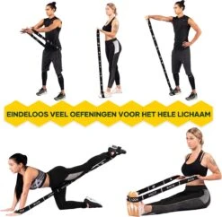 Positive Things - Resistance Bands Set Van 4 - Full Body Fitness Elastieken - Weerstandsbanden -Merkloos Winkel 1200x1177 22