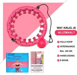 Duerté - HoelaHoep Met Gewicht - Hoela Fitness Kinderen En Volwassenen - Weight Hoop 1.5 KG - Hula Hoop -Merkloos Winkel 1200x1177 28
