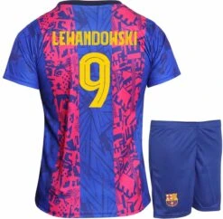 FC Barcelona Voetbaltenue Lewandowski - Voetbaltenue Kinderen - Jongens En Meisjes - - 2022-2023-116