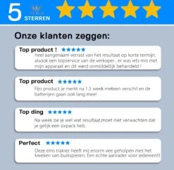 Zeitveldsales® - Buikspiertrainer - Afvallen - INCLUSIEF GRATIS BATTERIJEN - 2022 - Fitness - Ab Trainer - Ems - Sixpack -Merkloos Winkel 1200x1178 14