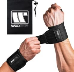 WODster Wrist Wraps – Fitness + Crossfit + Krachttraining Polsbandjes – Wrist Straps – Polsbrace – Heren & Dames