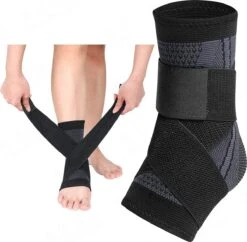 U Fit One 1 Stuk Enkelbrace - Enkel Bandage - Ankle Brace - Ankle Straps - Voet Brace - Enkel Brace - Enkelsteun - Enkelondersteuning - Maat: M
