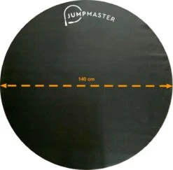 Jump Rope Mat - Springtouw Mat - Anti-slip - Rond ⌀140cm - 6mm - 3600gr -Merkloos Winkel 1200x1179 12