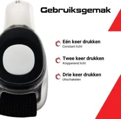 Hardloop Verlichting Set Van 2 Incl. Batterijen - Wandel Lampjes - Led Armband Hardlopen - Kleur Wit -Merkloos Winkel 1200x1179 24