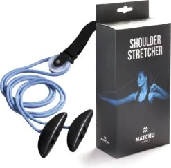 Merkloos Match-U Schouderstretcher (Match-U Stretcher) - Blauw/Zwart
