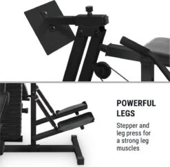 Klarfit Ultimate Gym 9000 Krachtstation - Multifunctioneel Trainingsstation Voor Meer Dan 100 Oefeningen - 7 Stations Tot 150 Kg - QR Staal -Merkloos Winkel 1200x1182 8